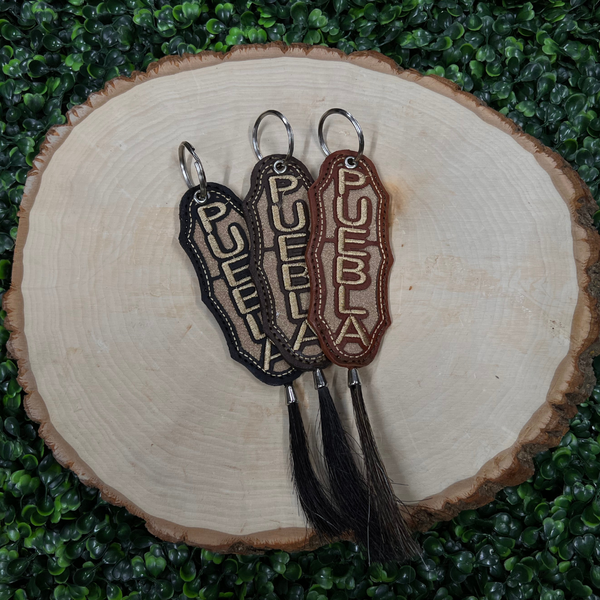 State Leather Key Chains
