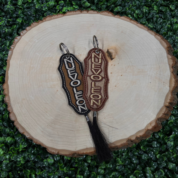State Leather Key Chains