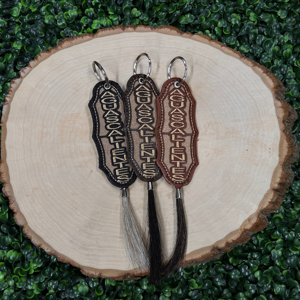 State Leather Key Chains