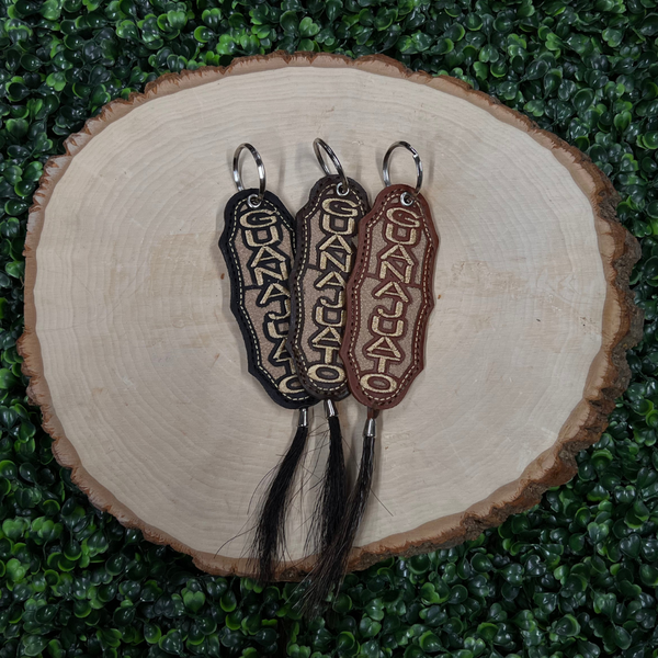 State Leather Key Chains