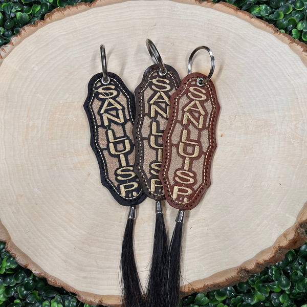 State Leather Key Chains