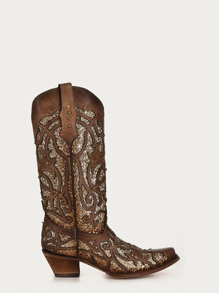Corral Beautiful Orix Glittered Inlay