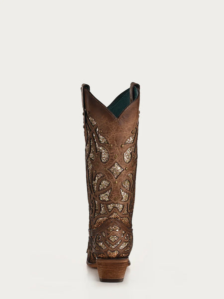 Corral Beautiful Orix Glittered Inlay