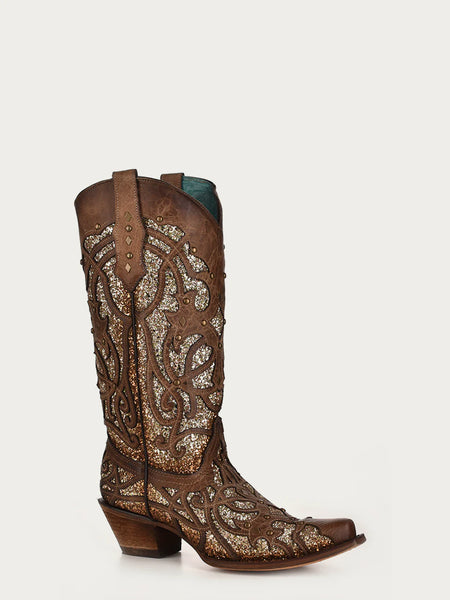 Corral Beautiful Orix Glittered Inlay