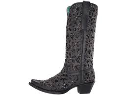 Corral Black Glitter Inlay and Studs