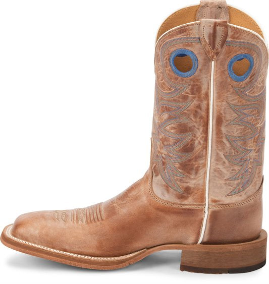 Justin Beige Chivo Cowhide