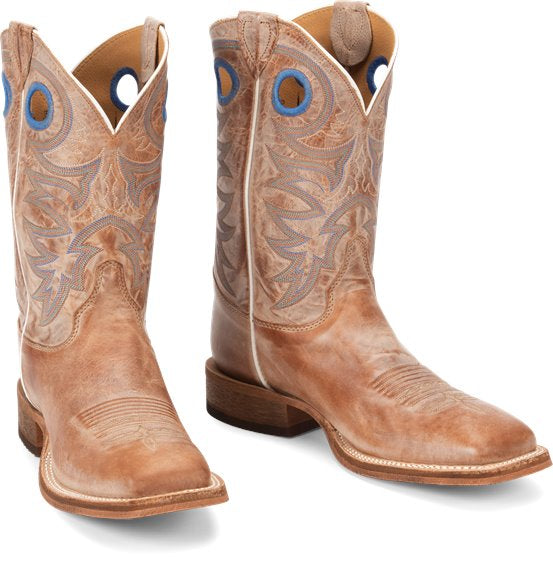 Justin Beige Chivo Cowhide